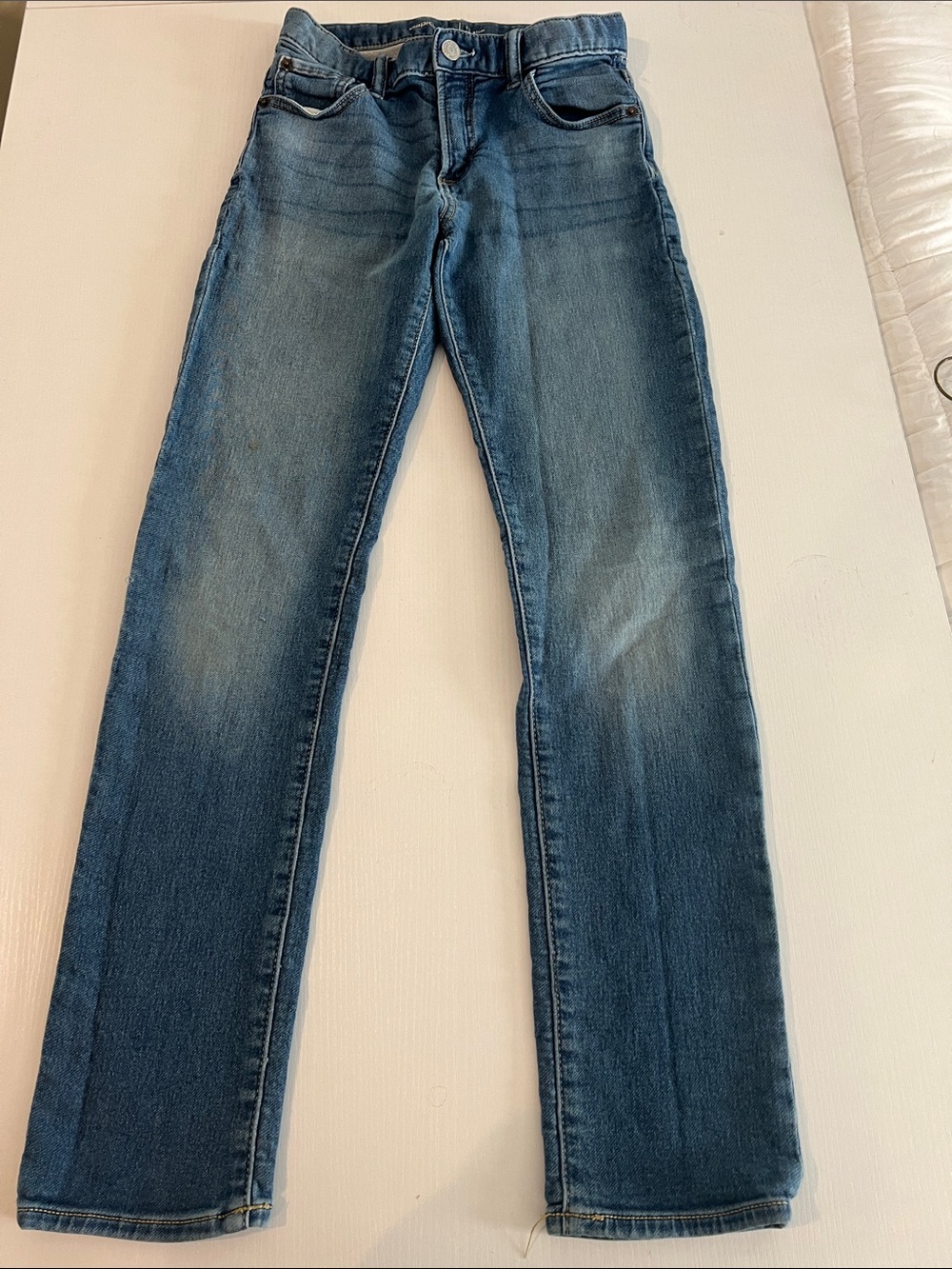 GAP Kids 1969 Blue Straight-Leg Jeans